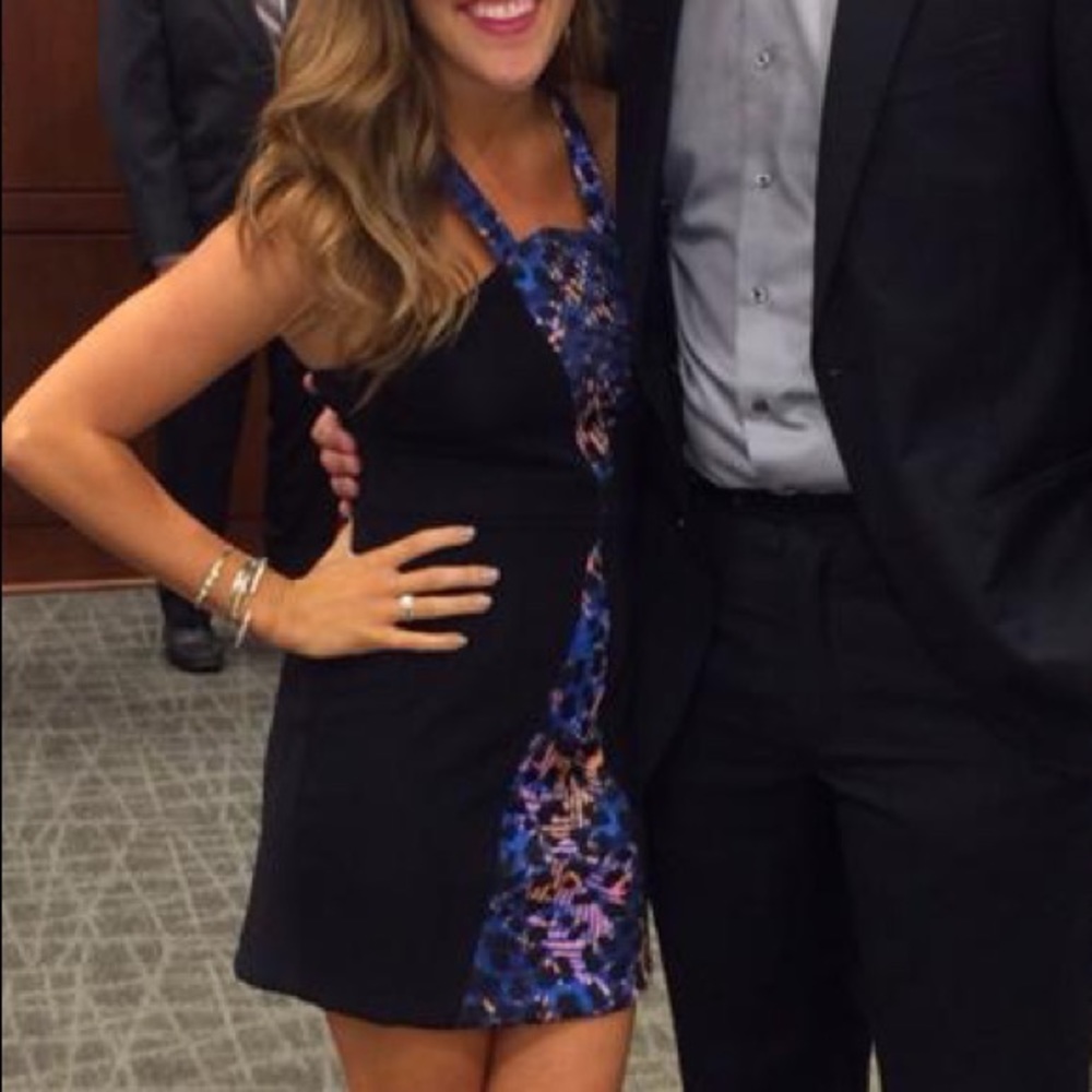 Three Of Something Mineral Trace Dress in Black